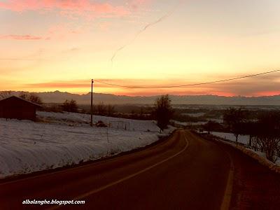 TRAMONTO IN LANGA