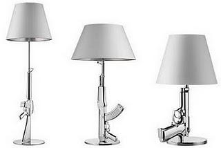 Flos Gun Collection by Philippe Starck. La lampada con il grilletto