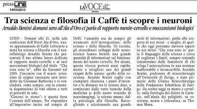 La rassegna stampa del primo trimestre 2010