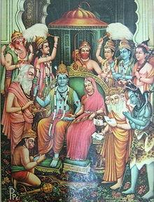 Incoronazione di Rama e Sita