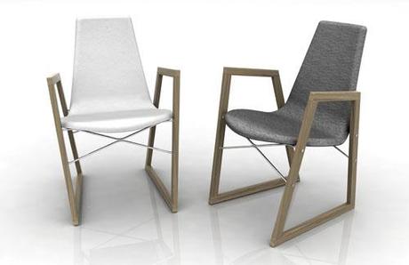 SALONE DEL MOBILE | Horm , Ray chair by Orlandini Design