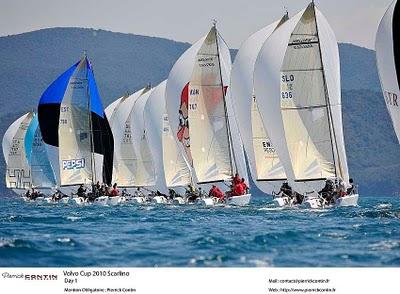 Vela: la Volvo Cup Melges 24 inizia con due splendide prove vinte da Bolzan e Favini Vela: la Volvo Cup Melges 24 inizia con due splendide prove vinte da Bolzan e Favini