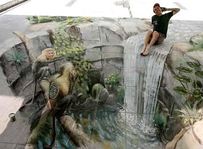 Johan Lorbeer vs Julian Beever, anche questa è arte!