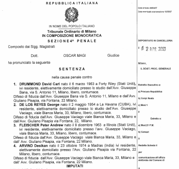 SentenzaGoogleVividown Sentenza Google-Vividown, pubblicate le motivazioni