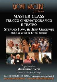 La  Movie  Machine presenta  MASTER CLASS TRUCCO EFFETTI SPECIALI CINEMA E TEATRO