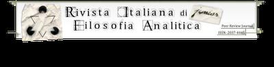 Rivista Italiana di Filosofia Analitica Junior. Eccola qua, finalmente!
