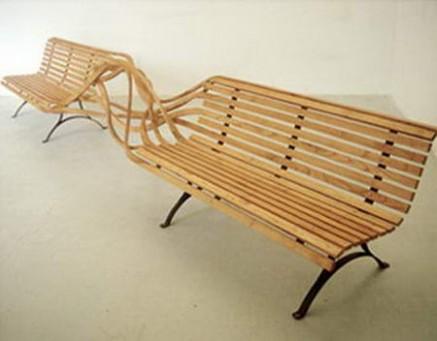 “Spaghetti Bench” by Pablo Reinoso