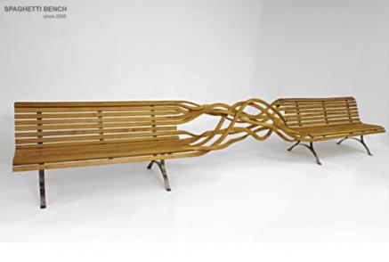 “Spaghetti Bench” by Pablo Reinoso