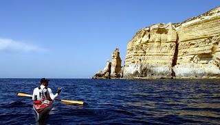 A friendly paddle in Malta