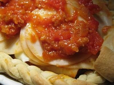 Ricetta Notte folle a Manhattan......Primo piatto: Croxetti filanti al sugo di salsiccia Ricetta Notte folle a Manhattan......Primo piatto: Croxetti filanti al sugo di salsiccia