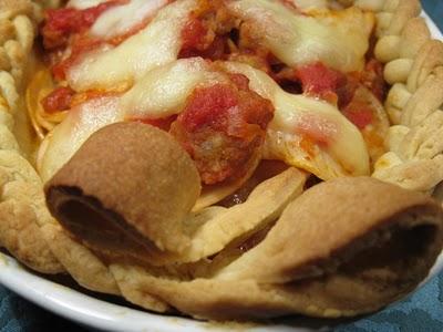 Ricetta Notte folle a Manhattan......Primo piatto: Croxetti filanti al sugo di salsiccia Ricetta Notte folle a Manhattan......Primo piatto: Croxetti filanti al sugo di salsiccia