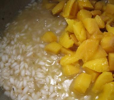 Risotto al mango Risotto al mango