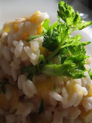 Risotto al mango Risotto al mango