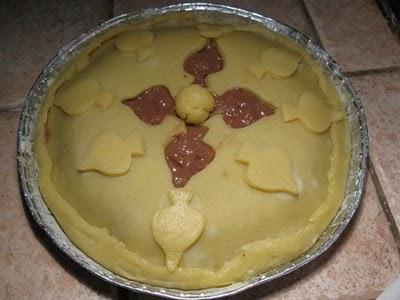 Crostata di riso al cioccolato