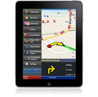 CoPilot Live HD: iPad diventa un navigatore satellitare completo