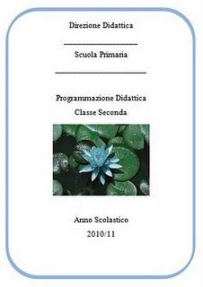 Programmazione Didattica Classe Seconda Scuola Primaria