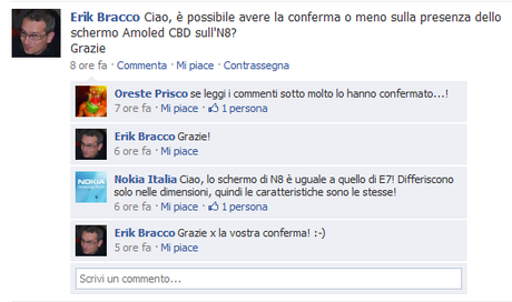 Anche N8 con tecnologia AMOLED CBD! d