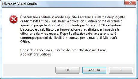 Introduzione alla programmazione VSTO 4