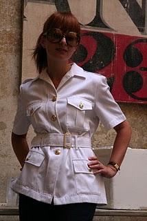 Gli outfit vintage di BaiLing@Florence Fashion Blogger Meeting
