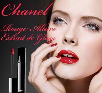 NOVITA': ROUGE ALLURE EXTRAIT DE GLOSS di CHANEL NOVITA': ROUGE ALLURE EXTRAIT DE GLOSS di CHANEL