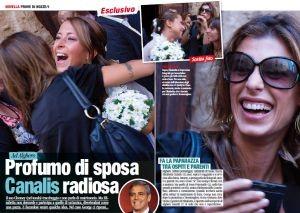 Alghero. Elisabetta Canalis fa le prove di matrimonio. canalisnozze.jpg