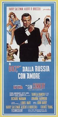 (1963) locandina - AGENTE 007, DALLA RUSSIA CON AMORE (uk)