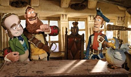 Tre scene inedite dei Pirati della Aardman