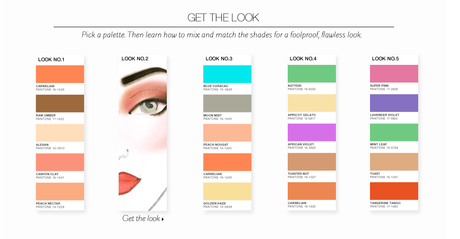 look Sephora + Pantone