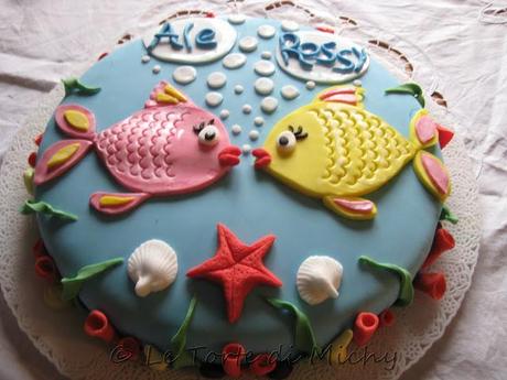 Torta Acquario (Aquarium Cake)