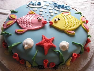 Torta Acquario (Aquarium Cake)