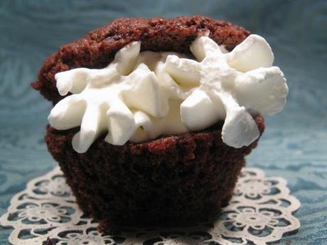 Muffin al cioccolato con..sorriso ultra withe