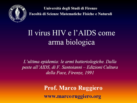AIDS: il complotto dell’HIV all’Università di Firenze