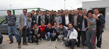 FOTO – Fabio Cannavaro fa visita all’Aversa Normanna!