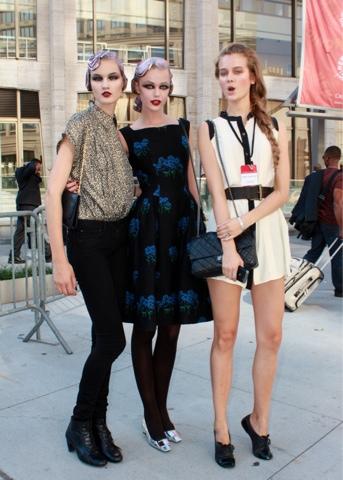 Models Street Style Models Street Style