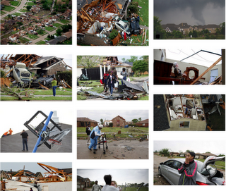 Violenti tornado in Texas Violenti tornado in Texas