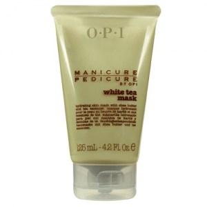 OPI white tea mask. Maschera al thè bianco per manicure e pedicure