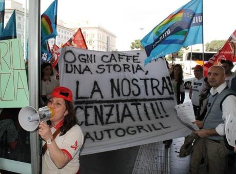 #Autogrill licenzia 43 lavoratrici a Roma