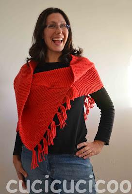 da sciarpa a poncho - from scarf to poncho