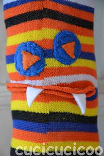 mostro-calzino - sock monster