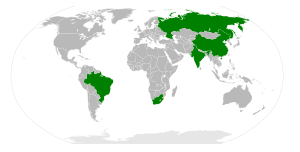 BRICS counties. BRICS - Brazil, Russia, India,...