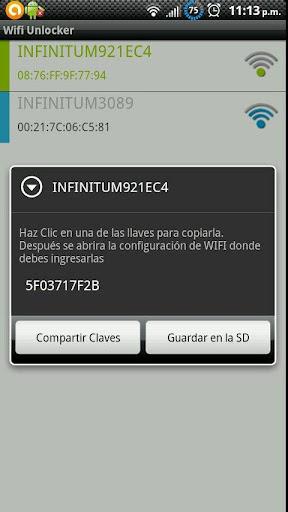 Download Wifi Unlocker Android App Scoprire la password di Modem e Router WiFi con WiFi Unlocker per Android