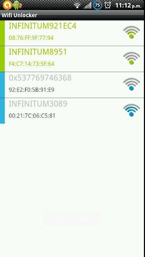 Download Wifi Unlocker Android App1 Scoprire la password di Modem e Router WiFi con WiFi Unlocker per Android