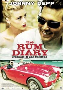 Johnny Depp protagonista di poster e trailer italiano di The Rum Diary: Cronana di una Passione