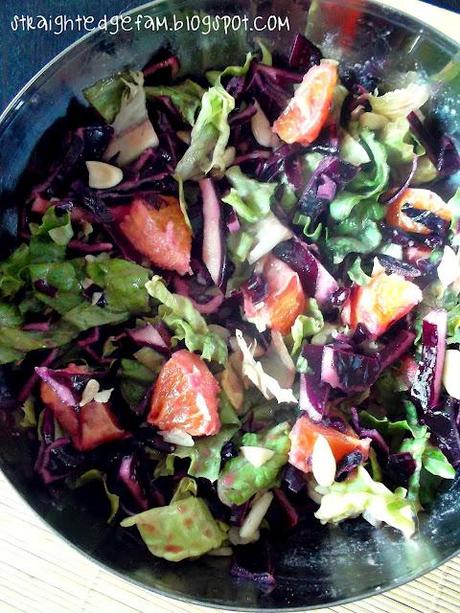 INSALATA DI ARANCE  E GINGER VINAIGRETTE