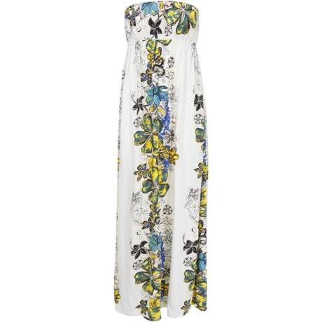 Primavera floreale con i maxi dress