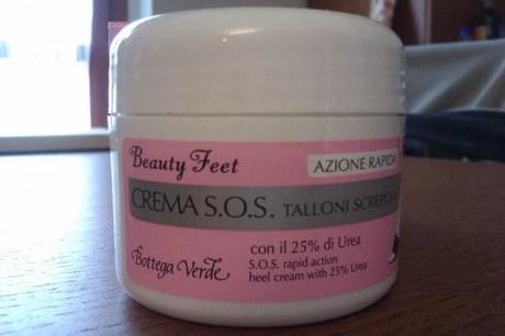 Beauty Pics # 29 Talloni screpolati, piedi secchi? Crema SOS Bottega Verde ;)