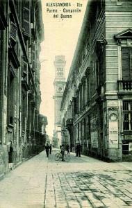 Ritorno al passato: Via Parma con il campanile “monco”