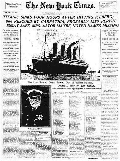 Il Titanic del New York Times