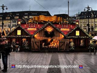Un inguaribile viaggiatore ad Amburgo – Christmas Market Rathausmarkt