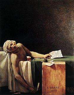 La Morte di Marat – Jaques Louis David